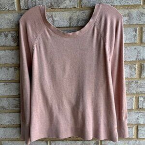 Victoria's Secret Pink Viscose Long Sleeve Sweater Women's Size M.